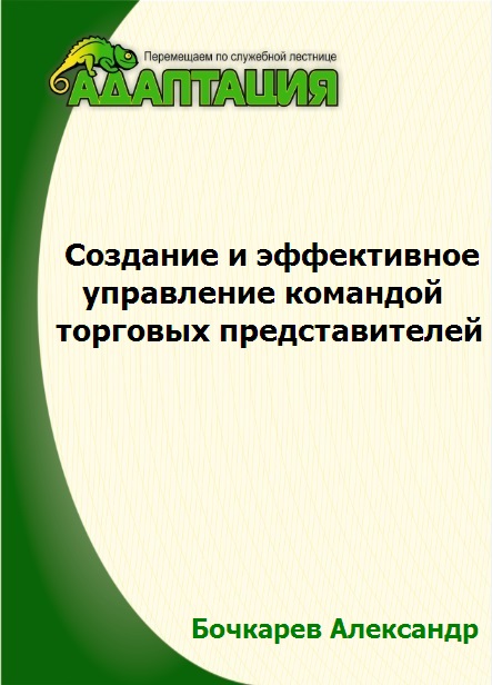 Создание и эффективное управление командой торговых представителей